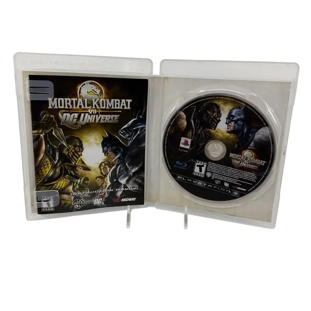 Mortal Kombat vs. DC Universe PlayStation 3 PS3 Complete in Box Tested